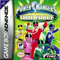 Power Rangers: Time Force PAL GameBoy Advance  box art